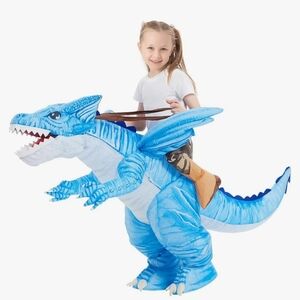 Inflatable Dragon Rider Costume - NIB